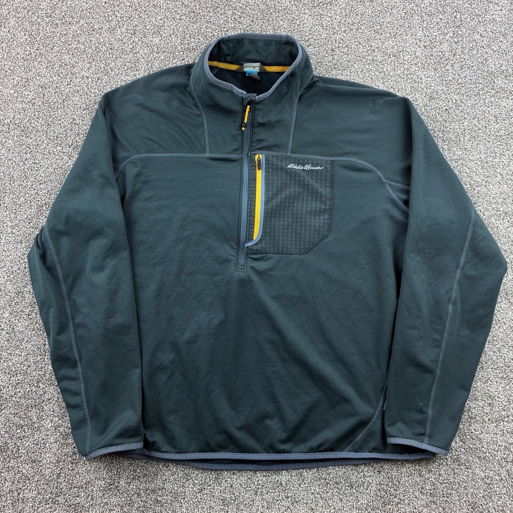 Eddie Bauer First Ascent Jacket Mens 2XL Fleece Pullover Freeheat Athletic Hike